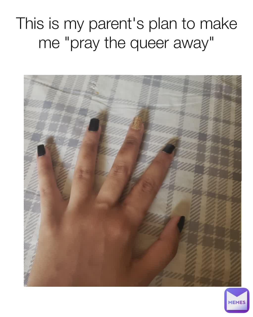 This is my parent's plan to make me "pray the queer away"