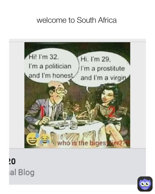 welcome to South Africa 