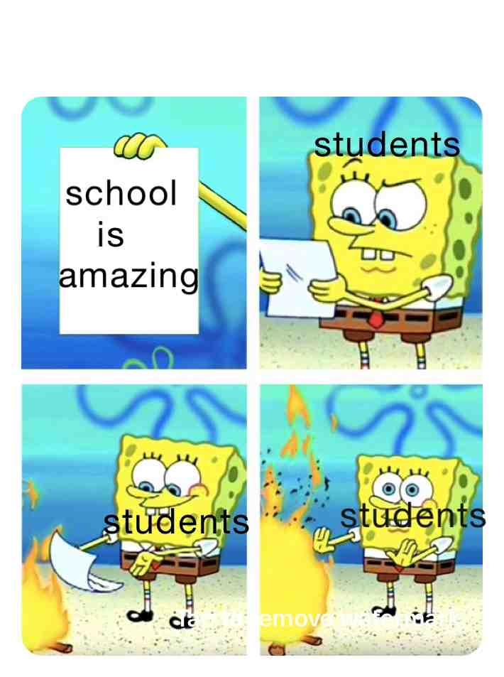 I hate school
