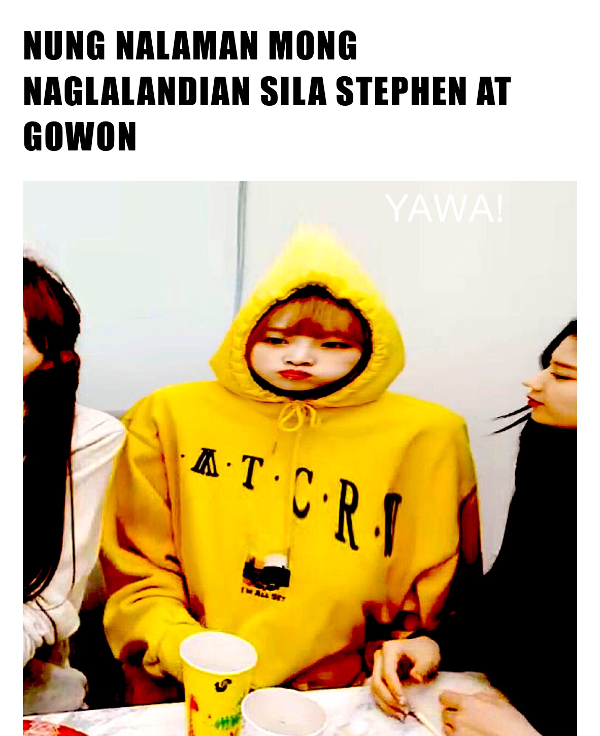 NUNG NALAMAN MONG NAGLALANDIAN SILA STEPHEN AT GOWON