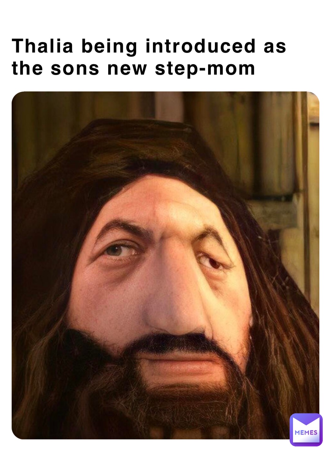 Thalia being introduced as the sons new step-mom