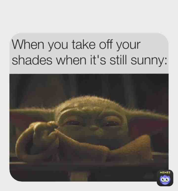 Sunny days...