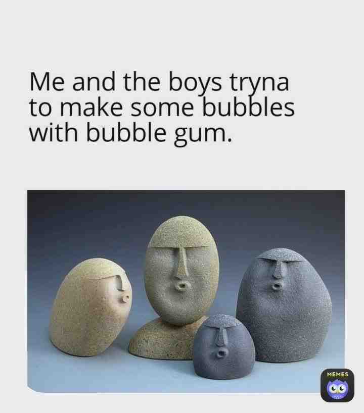When ya boy whips out a roll of Hubba Bubba: