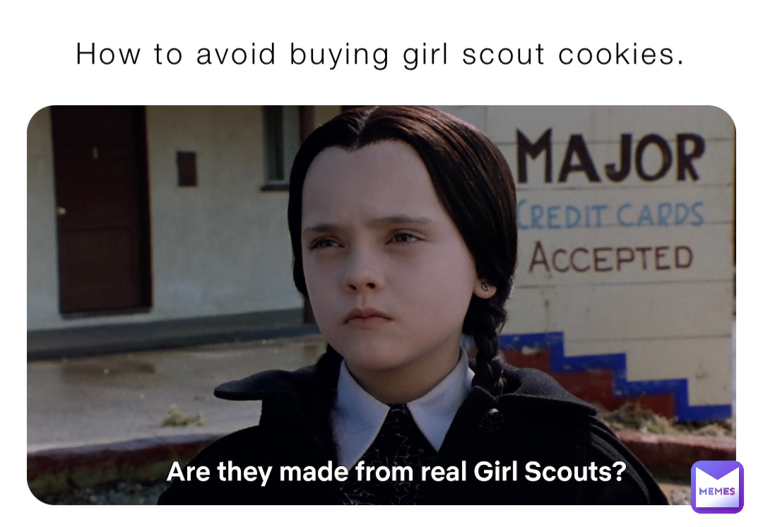 How to avoid buying Girl Scout cookies.