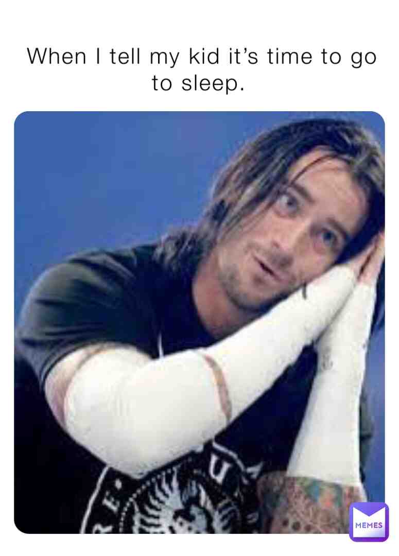#cmpunk #wwe #gotosleep #signaturemove #funnymemes #wrestling