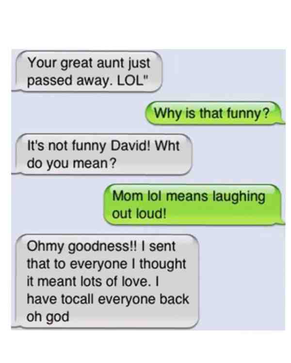 LOL 😂 #funnytexts #ok