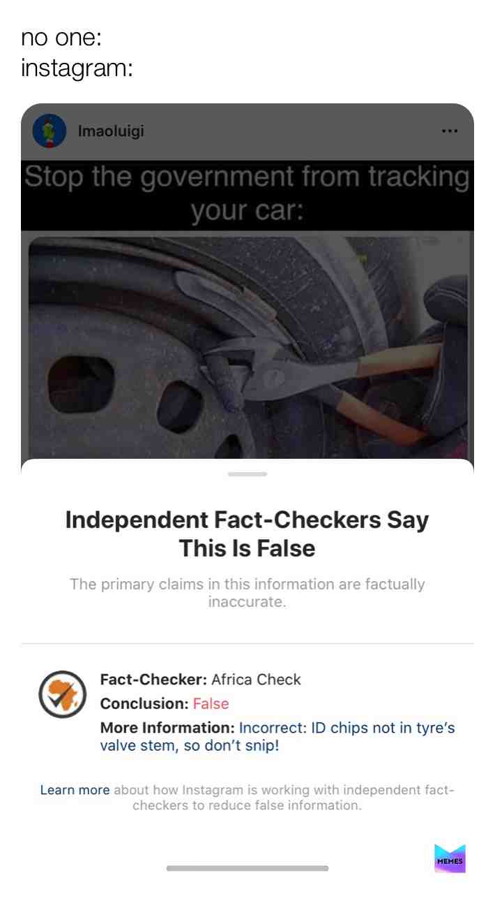 true fact!  #factcheck  #instagram