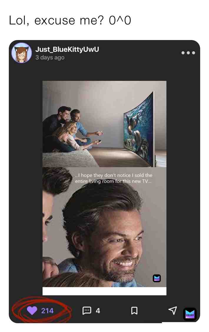 Thank you guys so much!! I’m getting so much more likes for some reason, and it makes me so happy!! :D