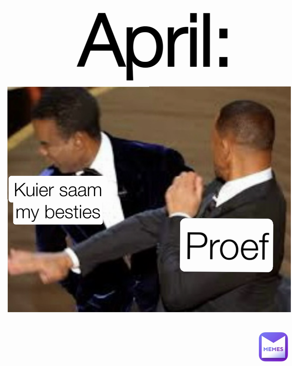 Proef Kuier saam
my besties April: