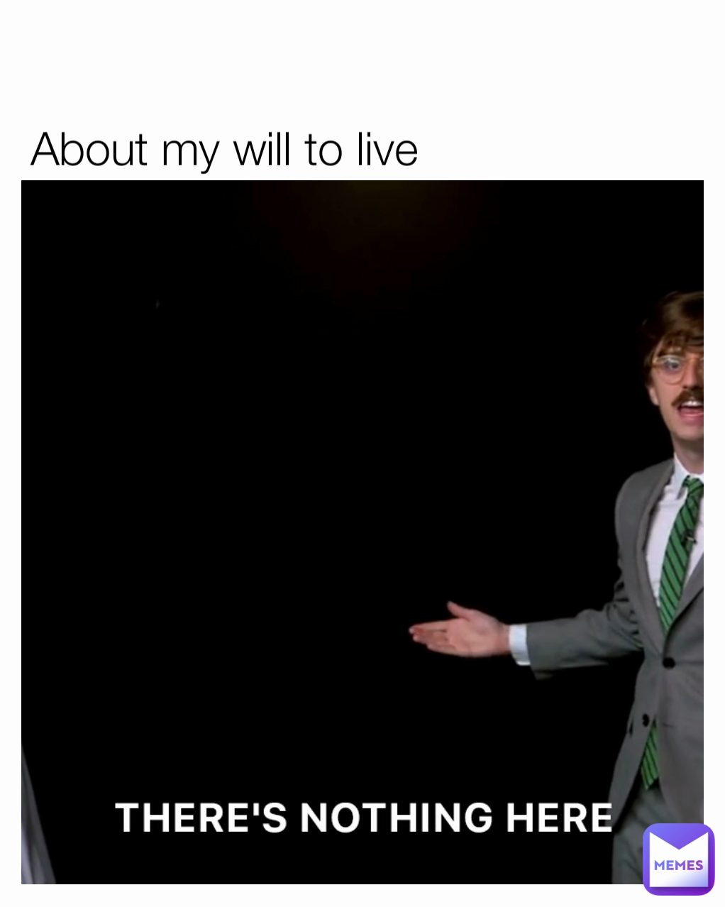 About my will to live 