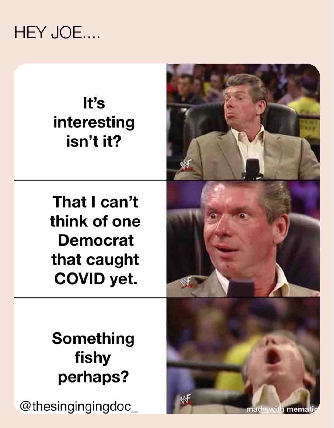 Meme shared by @theSingingDoc