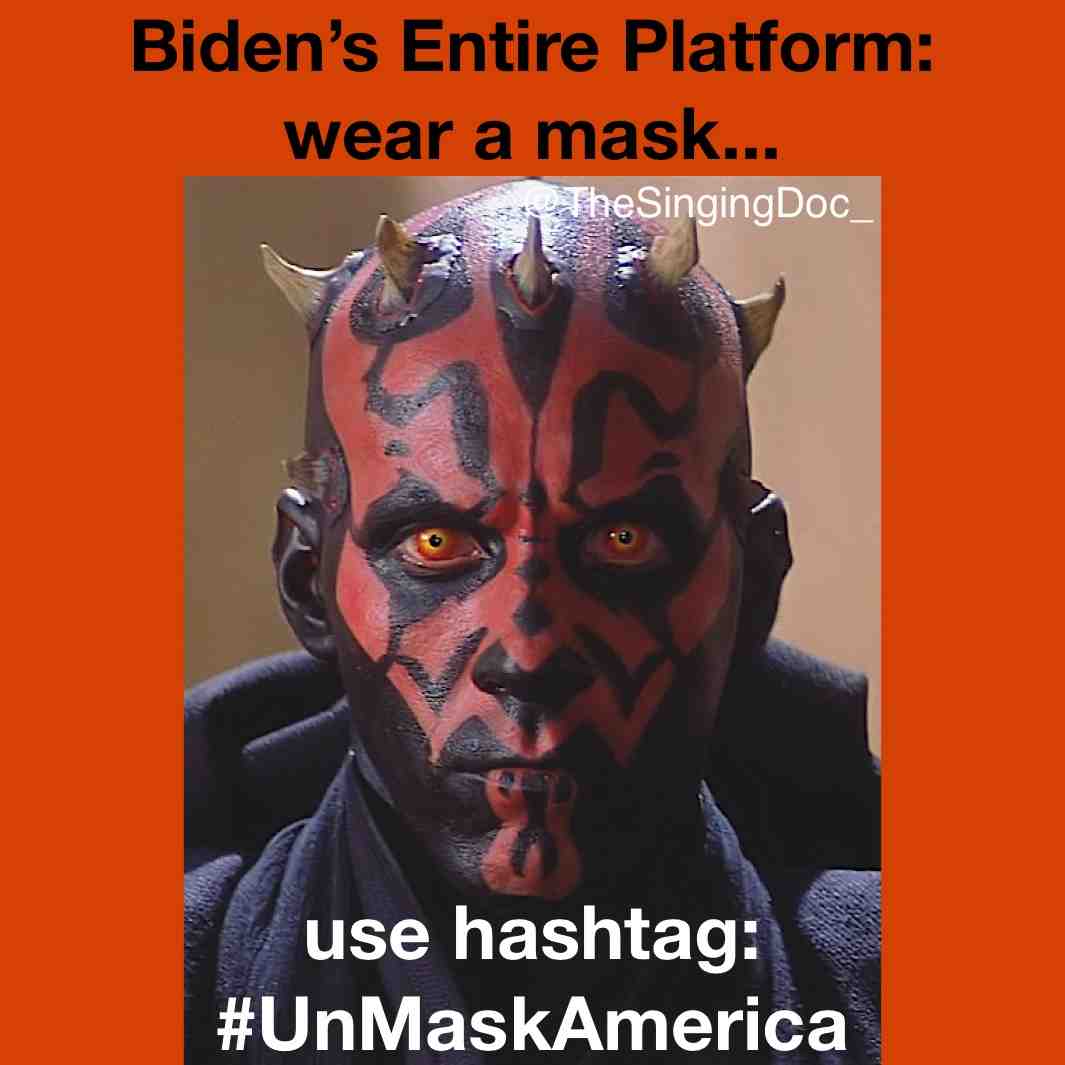 #unmaskamerica #economy #trump2020 #republican #maskmemes #politicalmemes