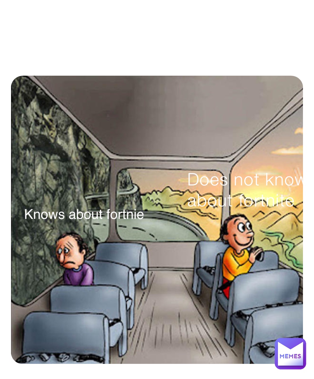 Does not know about fortnite Knows about fortnie