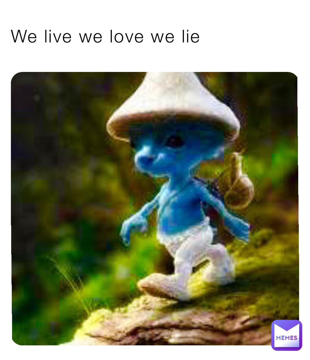 We live we love we lie