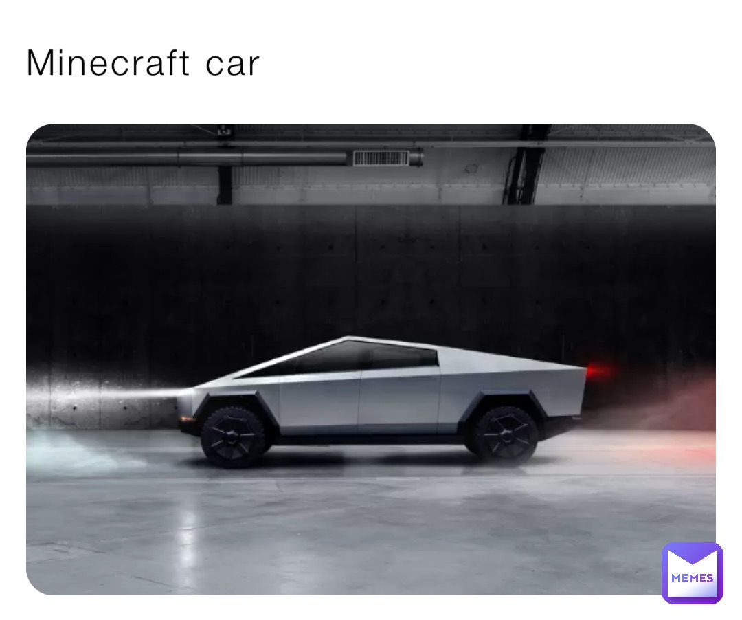 Minecraft car