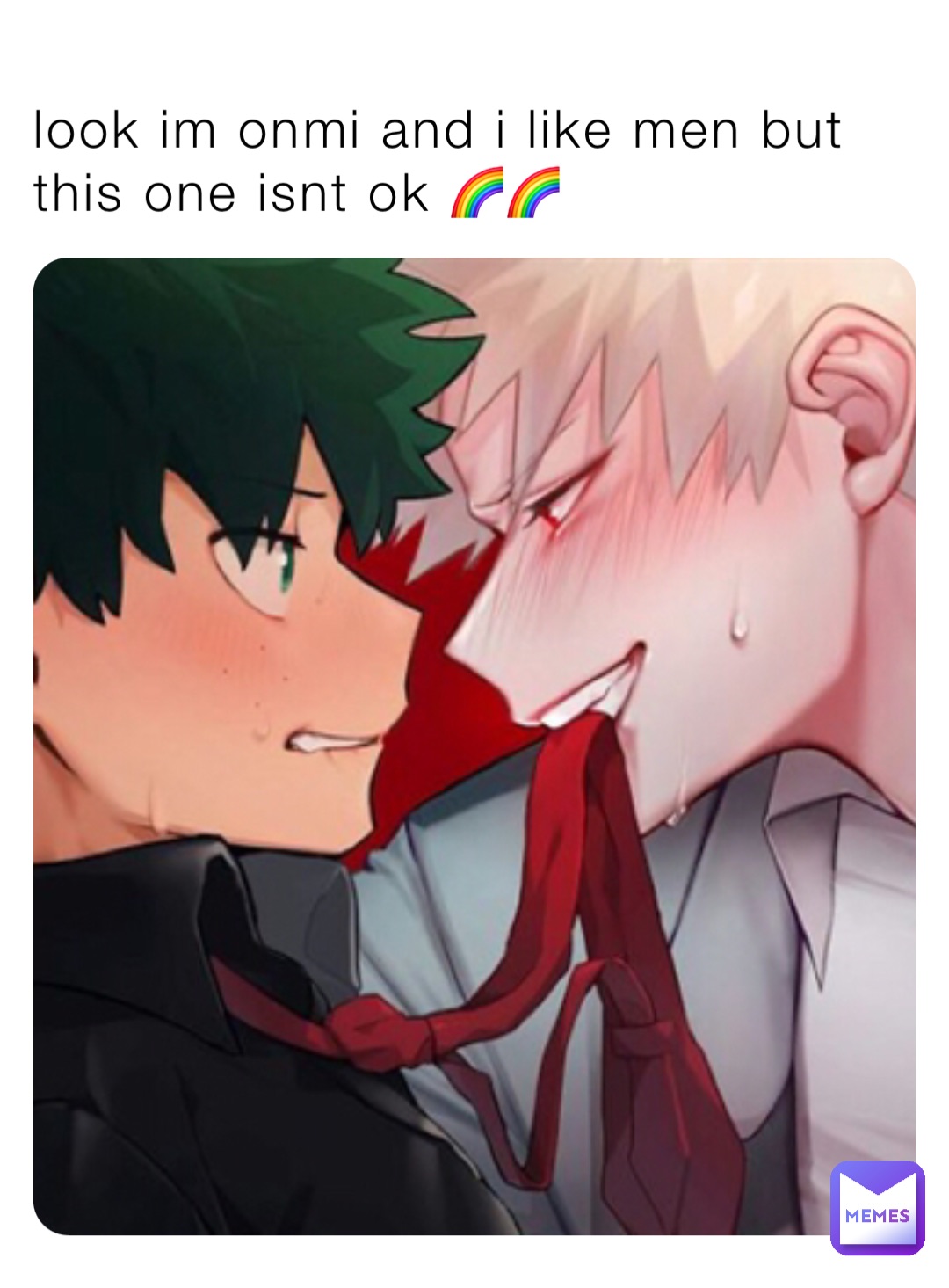 look im onmi and i like men but this one isnt ok 🌈🌈