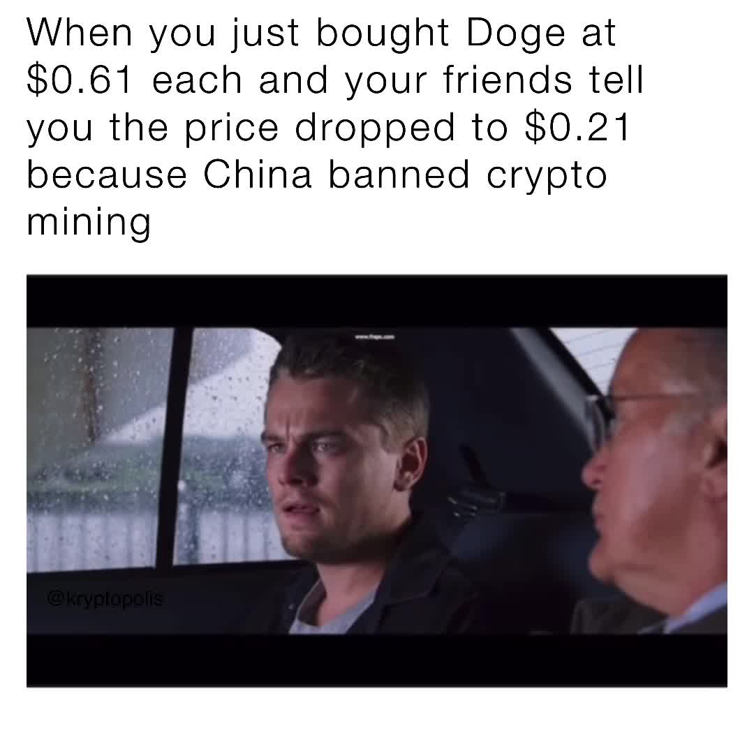 #bitcoin  #dogecoin  #crypto  #meme  #memes  #humor  #dicaprio  #titan  #china