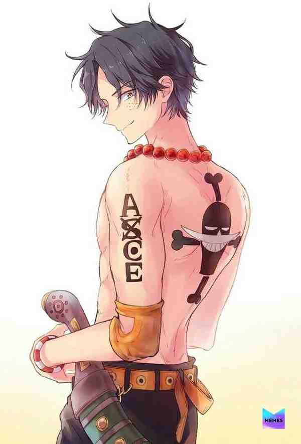 #anime #onepiece #ACE lmao I am changing my profile picture to ACE’s art lmao help me