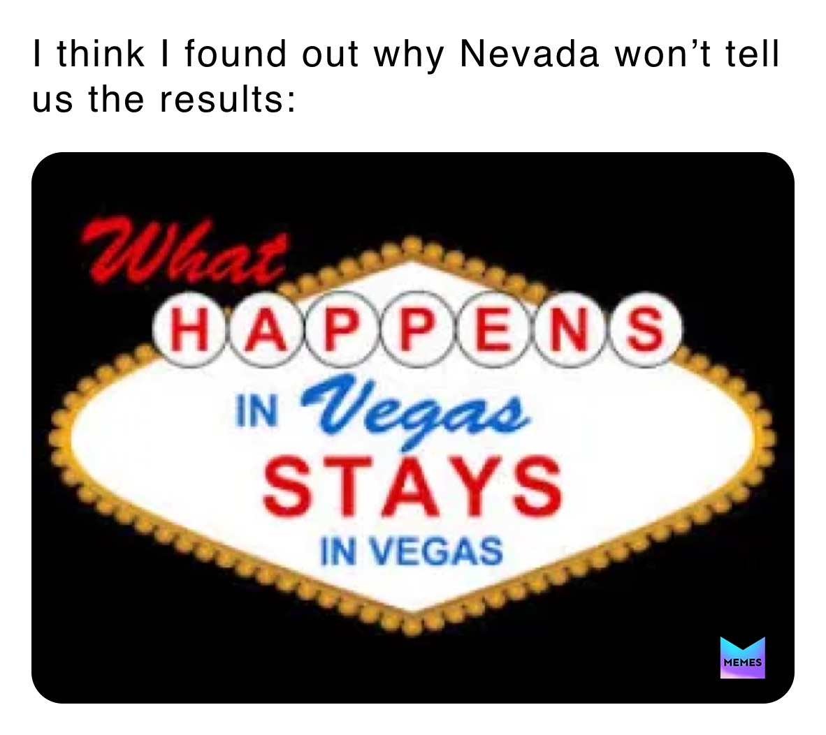 I think I found out why Nevada won’t tell us the results: 