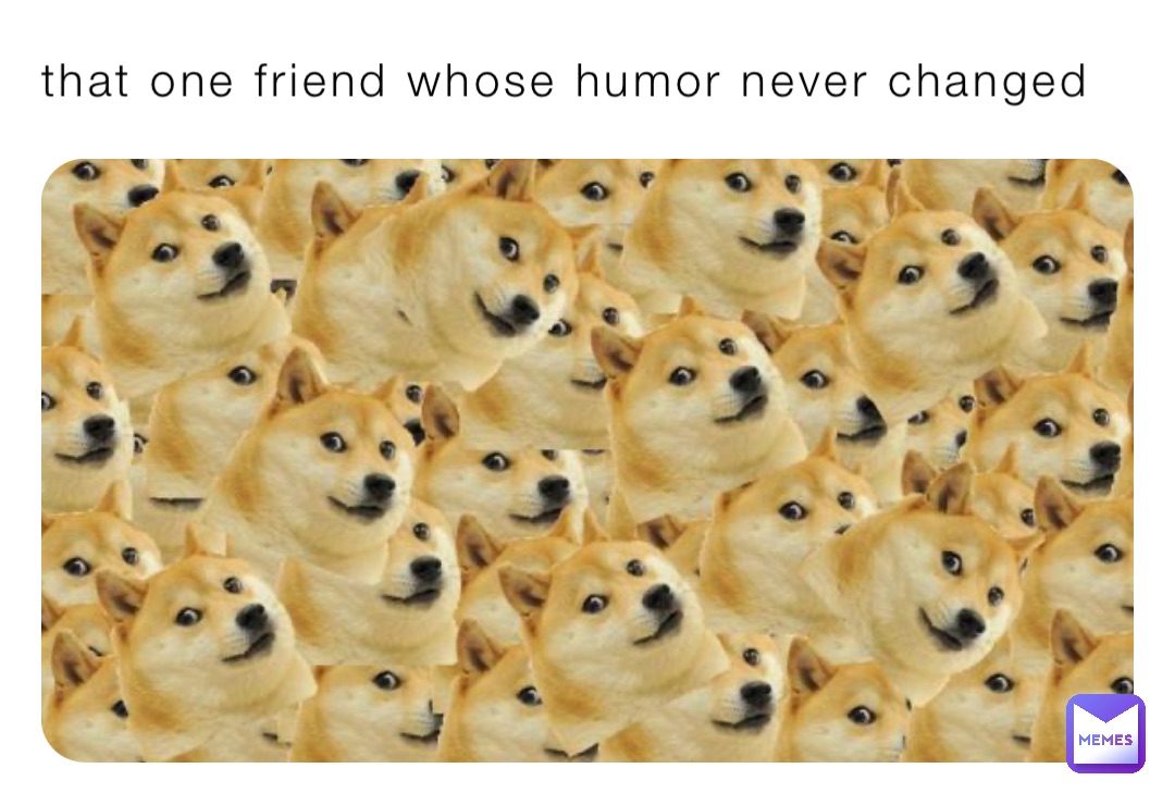 that one friend whose humor never changed doge


doge


         doge