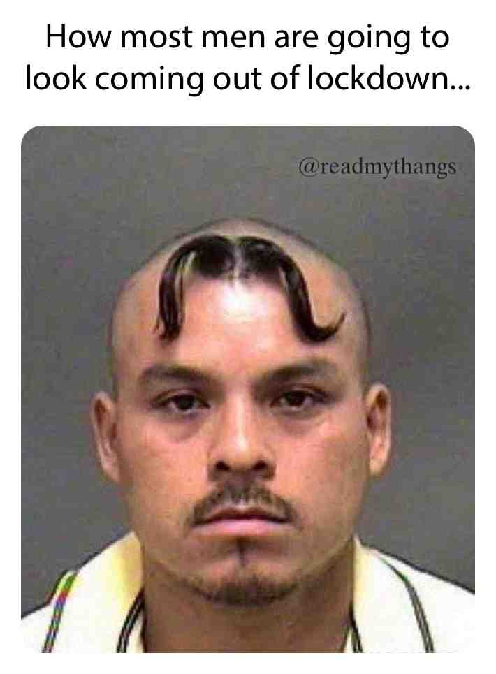I mean Iβve seen a few... put em down lads βοΈ # βShare β #putthescissorsdown #funny β #lockdown β #trim β #memes β #follow