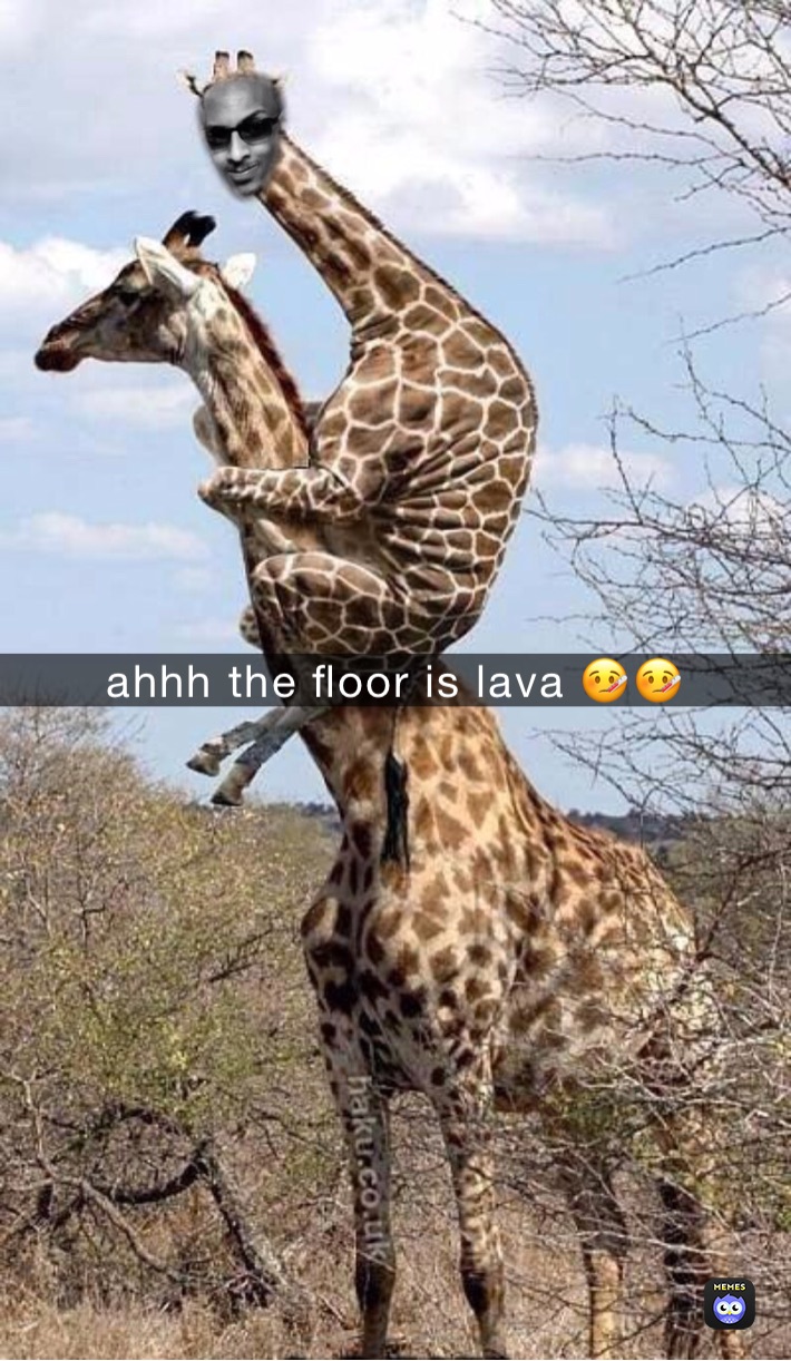 ahhh the floor is lava 🤒🤒 | @minaseassefa70 | Memes