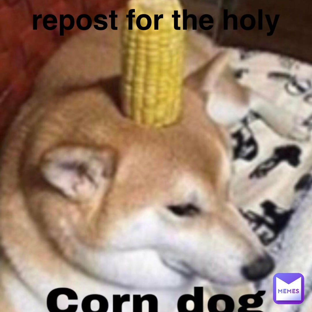 repost for the holy