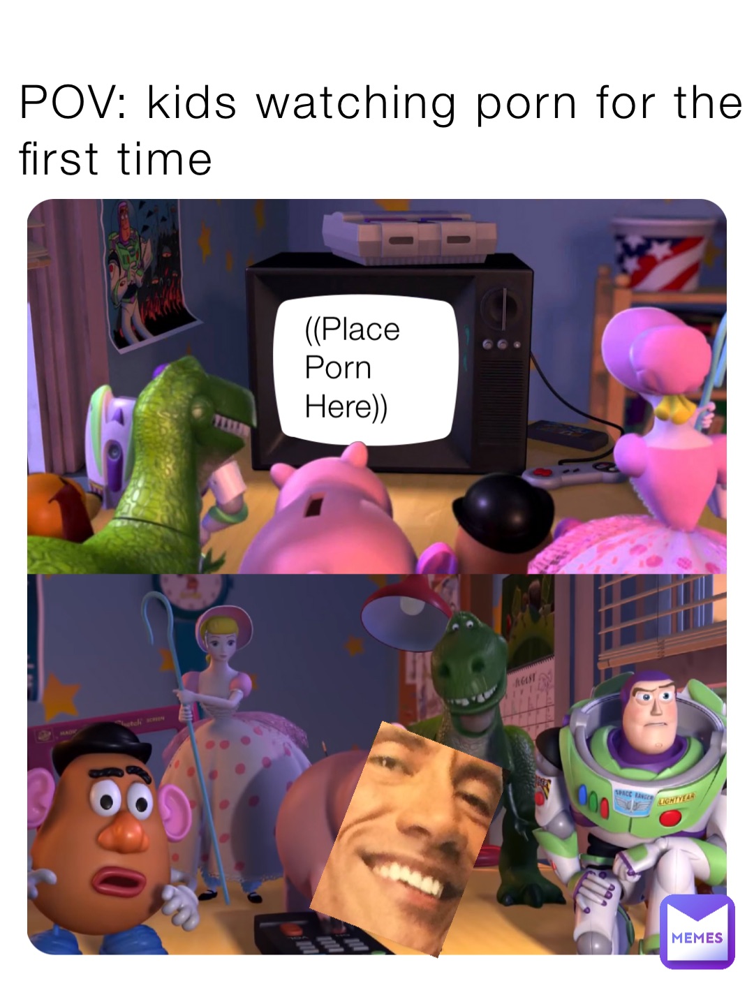 POV: kids watching porn for the first time ((Place Porn Here)) |  @POVmaster17 | Memes