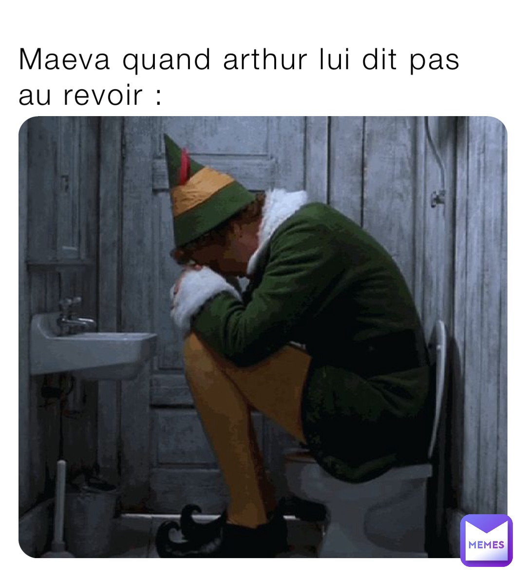 Maeva quand arthur lui dit pas au revoir :