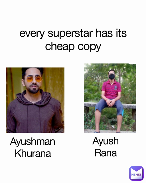 Ayushman Khurana every superstar has its cheap copy Ayush Rana