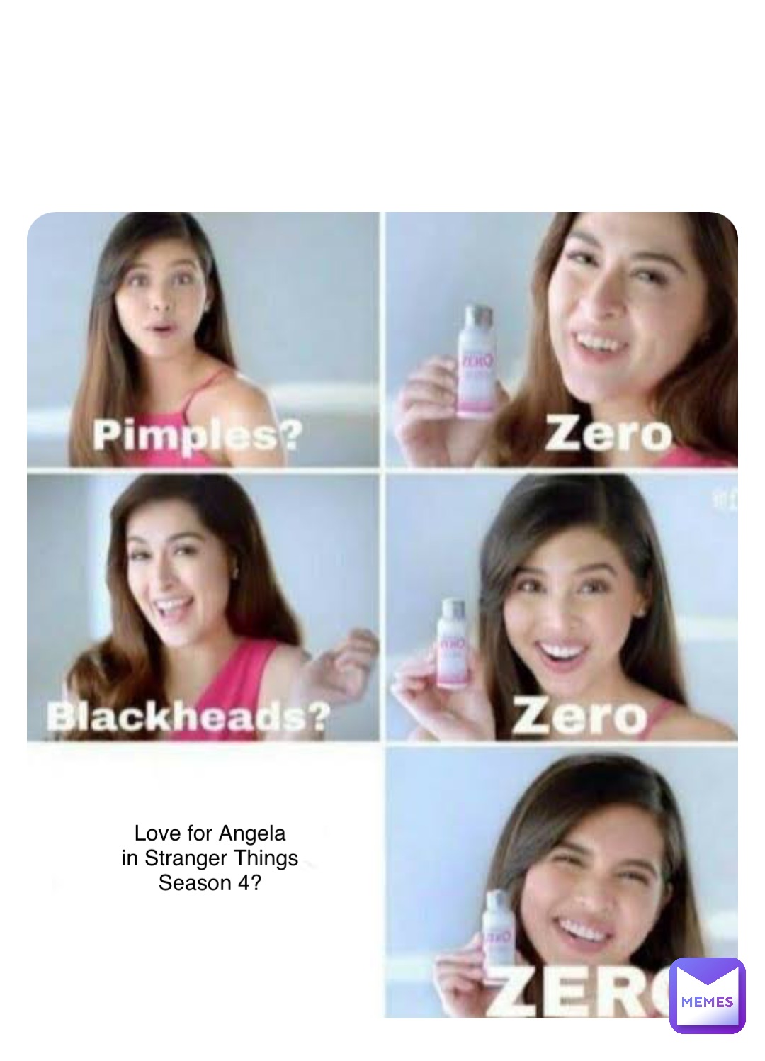 Double tap to edit Love for Angela
in Stranger Things
Season 4?