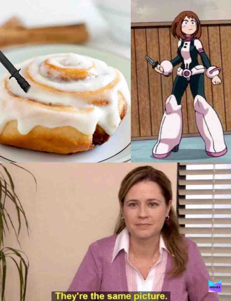 Am I right #theoffice #myheroacademia