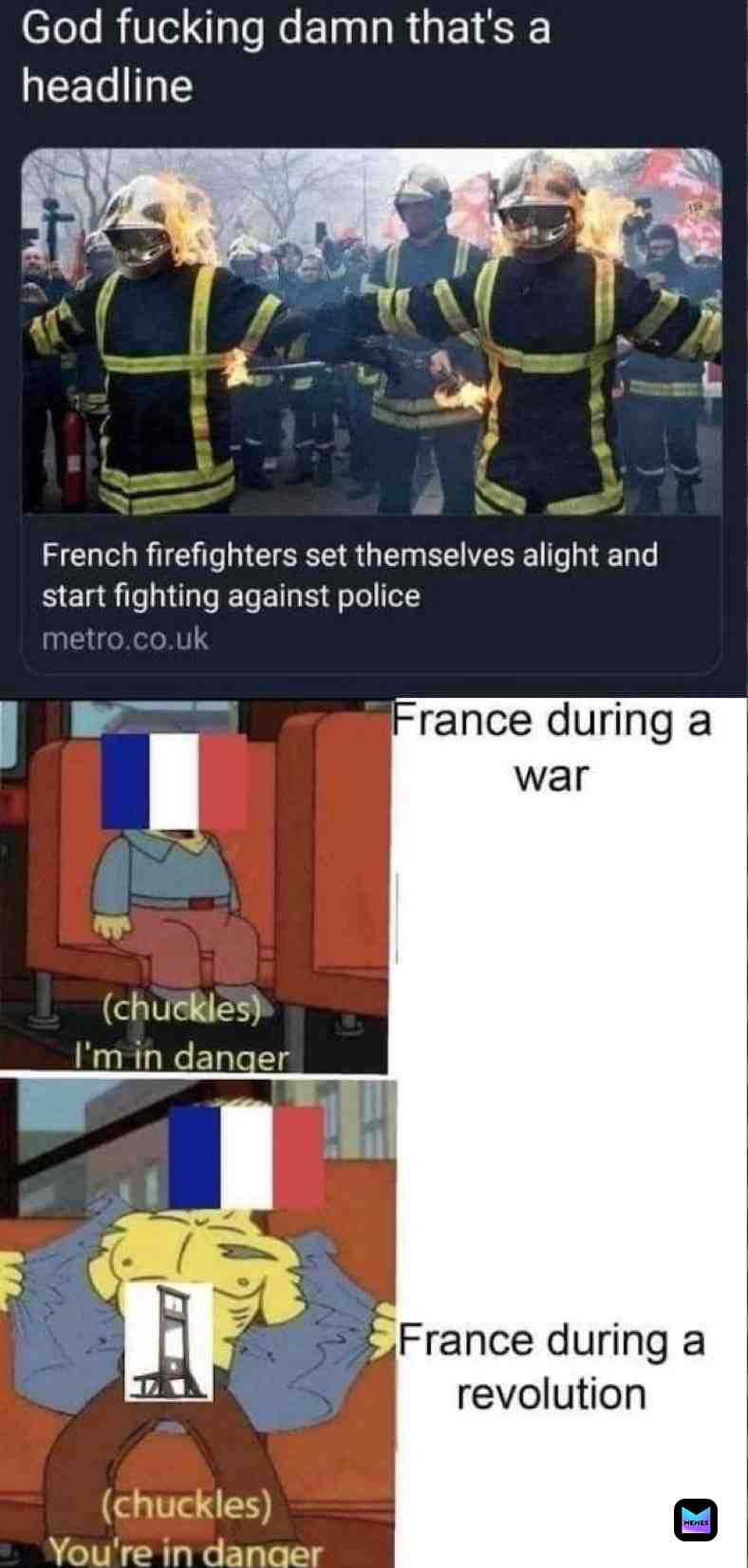 Chuckle #french #simpsons
