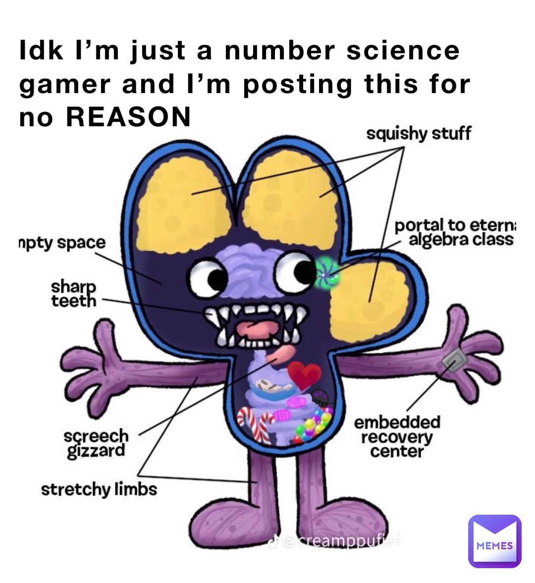 Idk I’m just a number science gamer and I’m posting this for no REASON