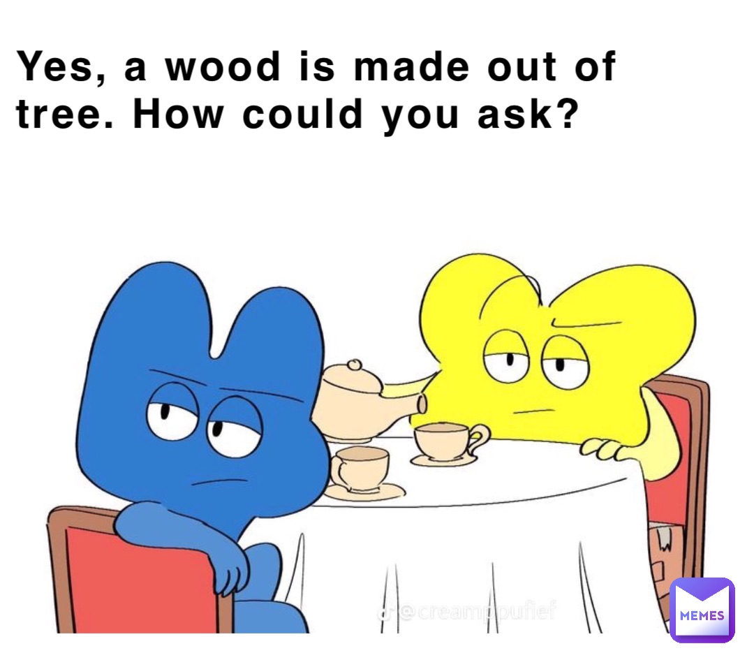 Yes, a wood is made out of tree. How could you ask?