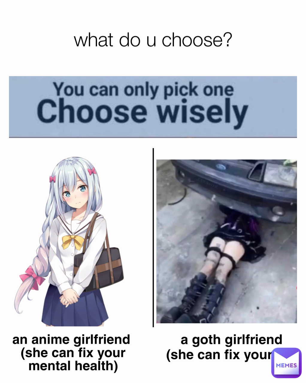 what do u choose?