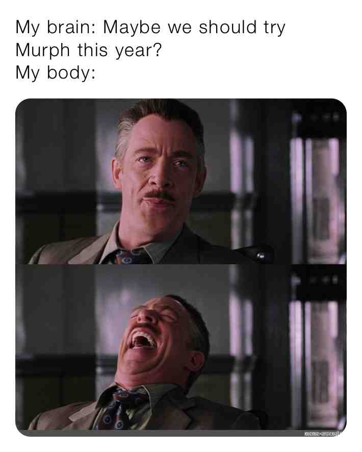 #crossfitmeme #crossfit #murph #howaboutno