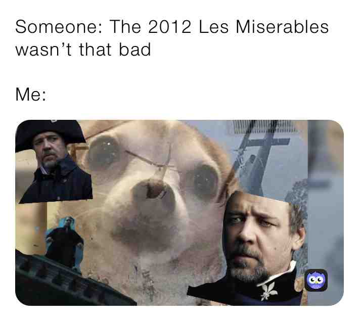 French Revolution mixed with Russell Crowe Flashbacks #musicals 