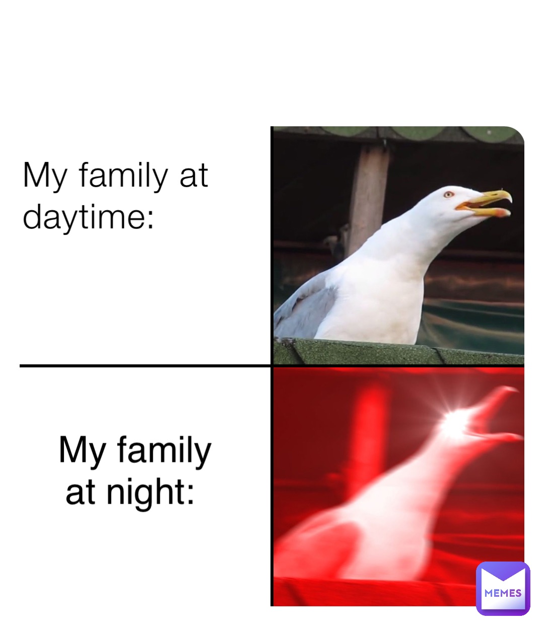 My family at daytime: My family at night: