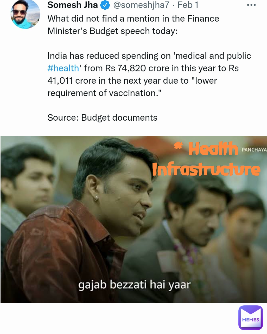 * Health Infrastructure