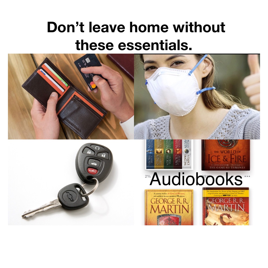 Dont Leave Home Without These Essentials Audiobooks Theshymaid