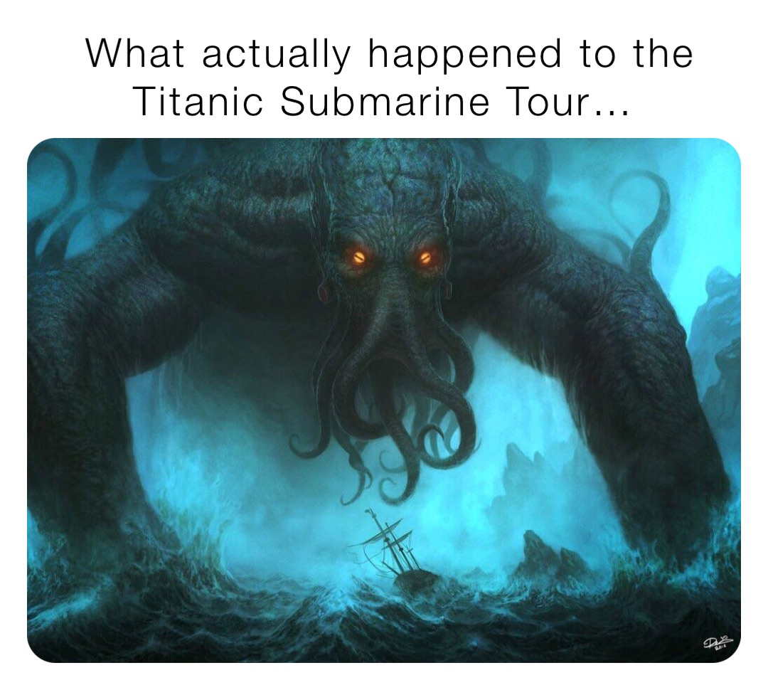 What actually happened to the Titanic Submarine Tour…