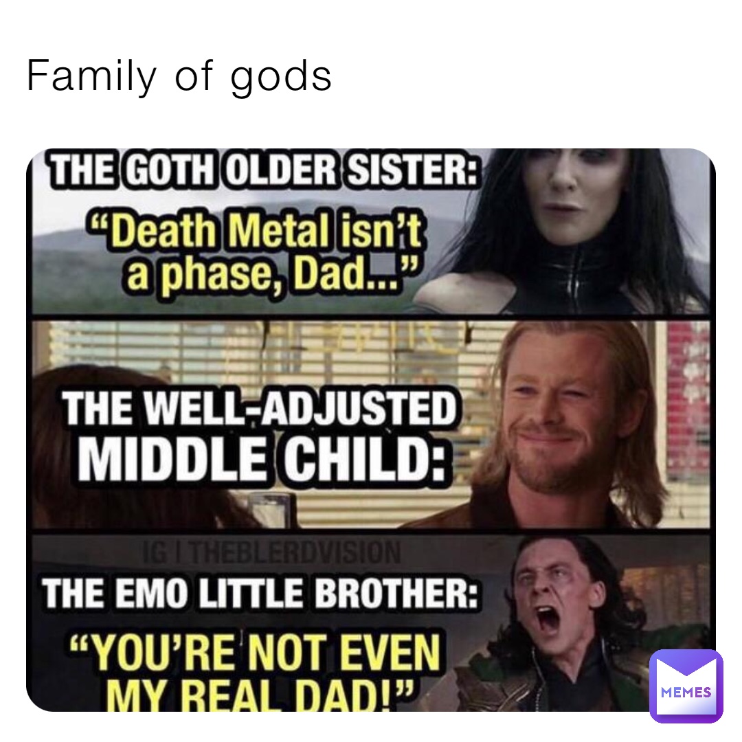 Family of gods