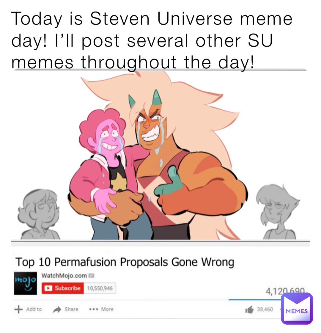 Today is Steven Universe meme day! I’ll post several other SU memes throughout the day!