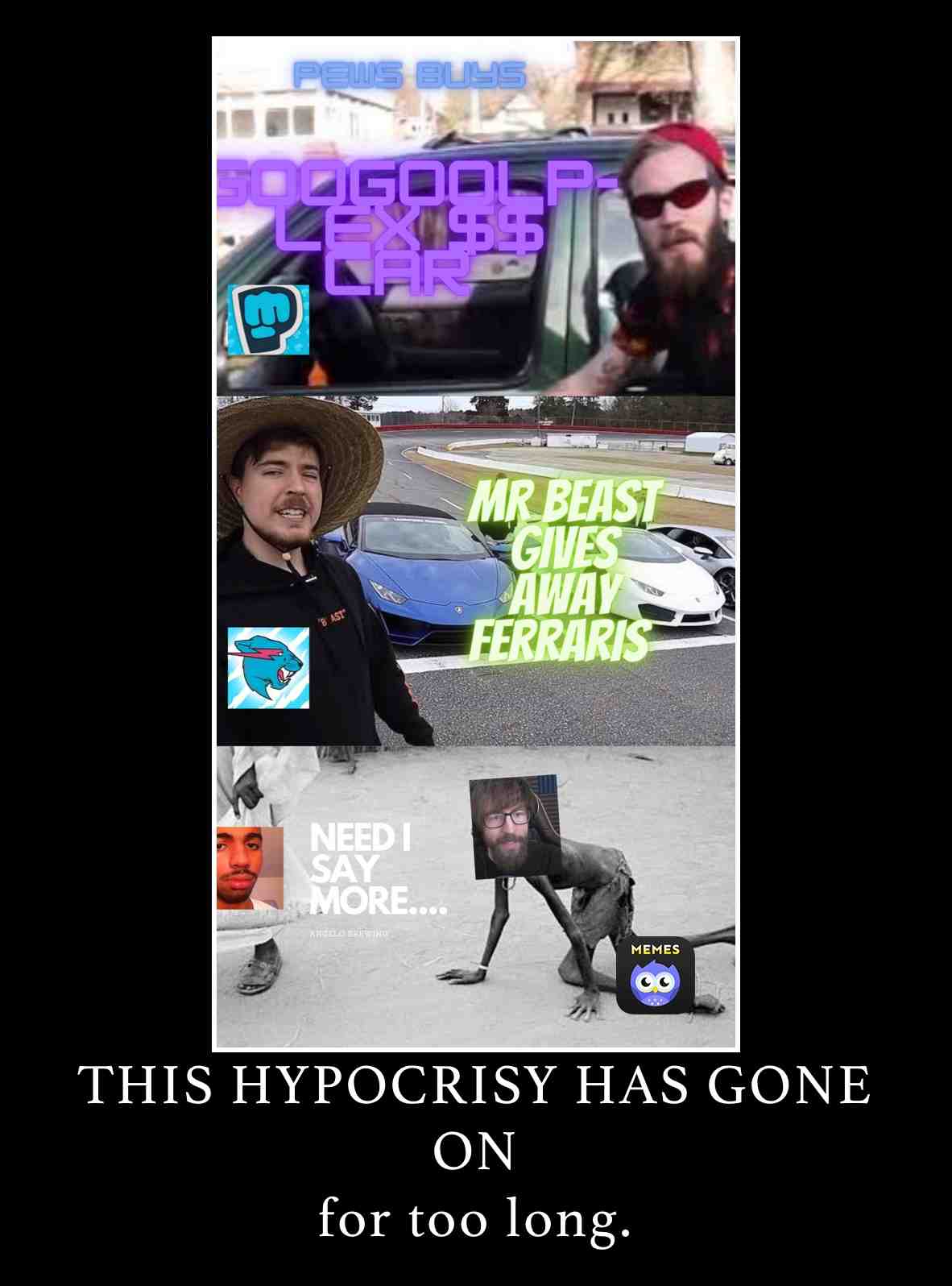 Save editors lifes today... #funny #meme #pew #mrbeast
