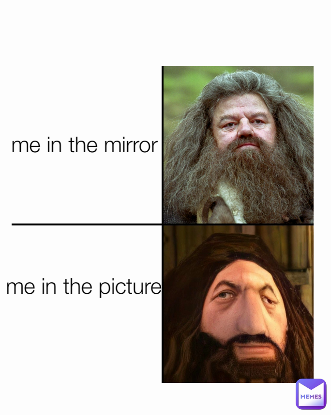 me in the mirror  me in the picture
