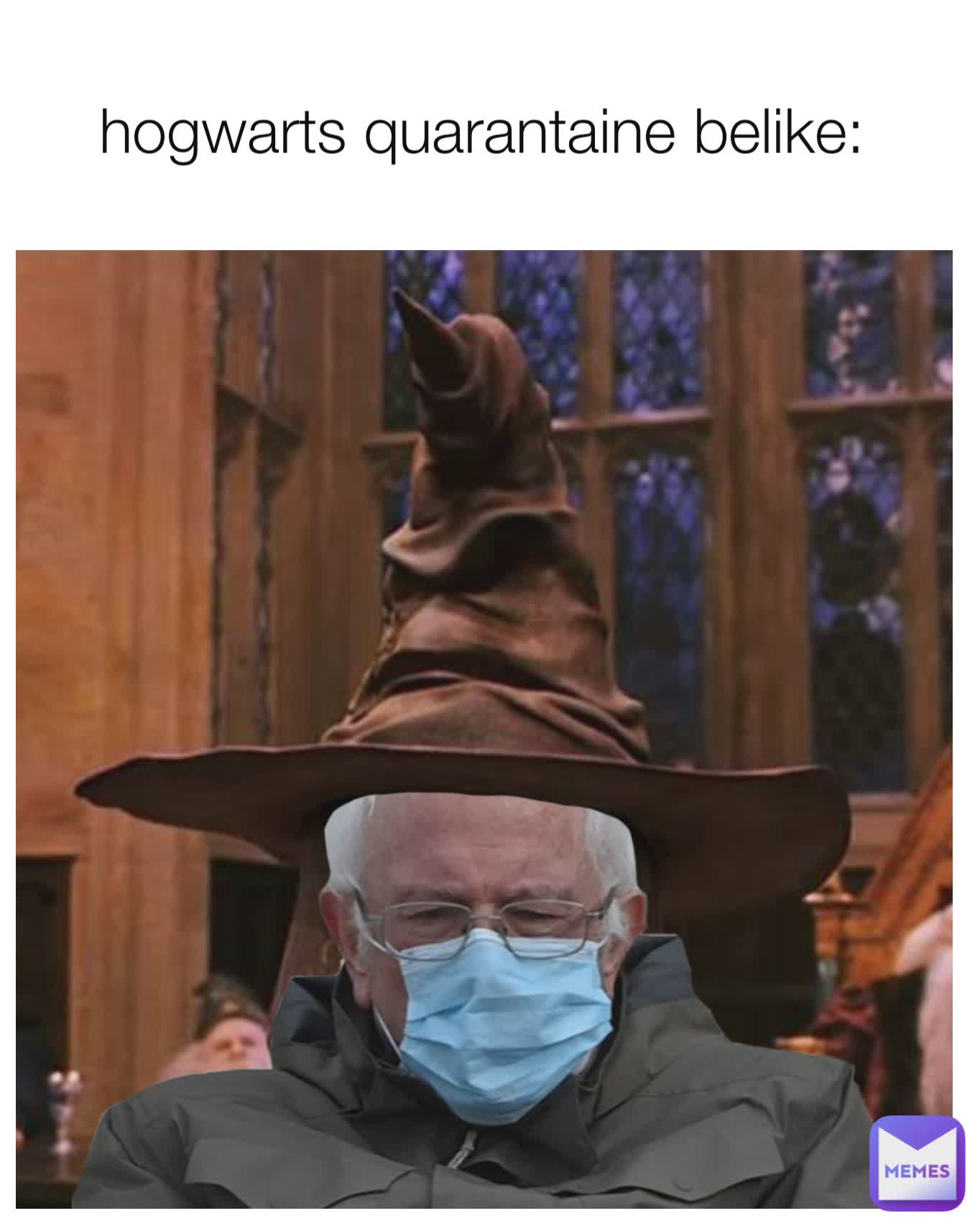 hogwarts quarantaine belike: