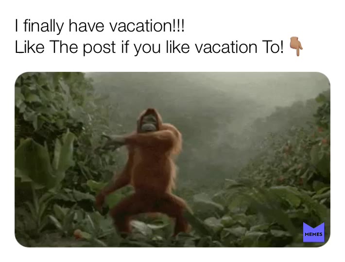 YEEESSS VACATION! IK SO HAPPY!  #vacation  #happy  #noschool if you like The post tell it in The reactions And i follow you!👇🏽
