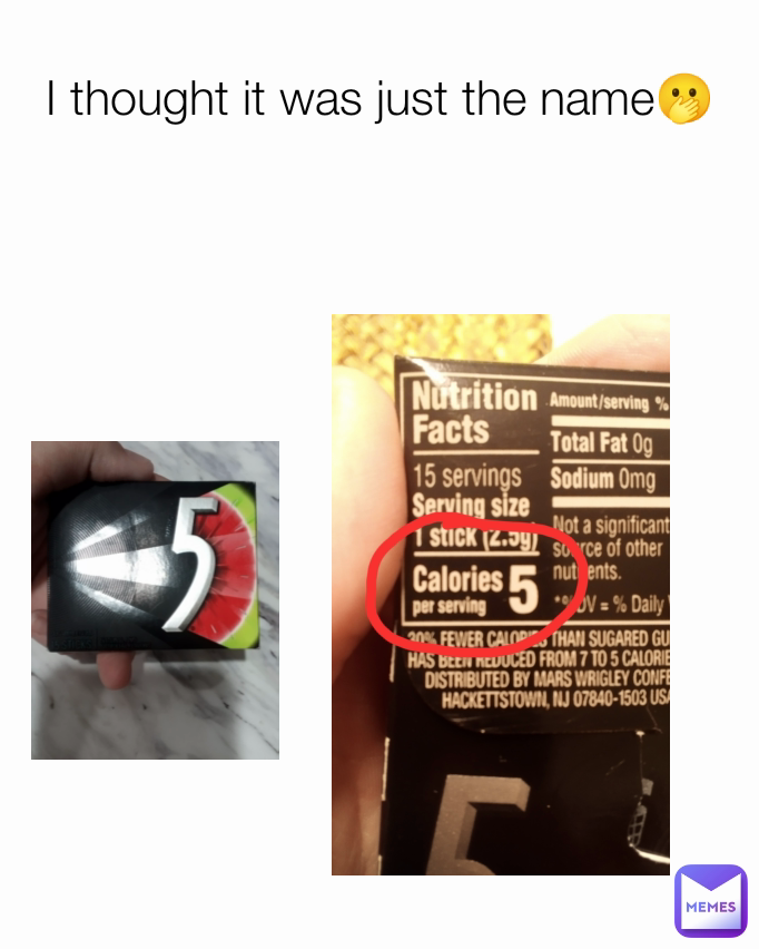 I thought it was just the name🫢
