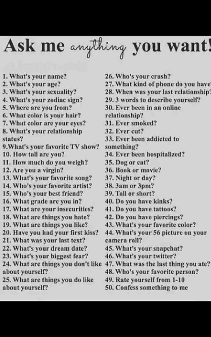 Feel free to ask anything!